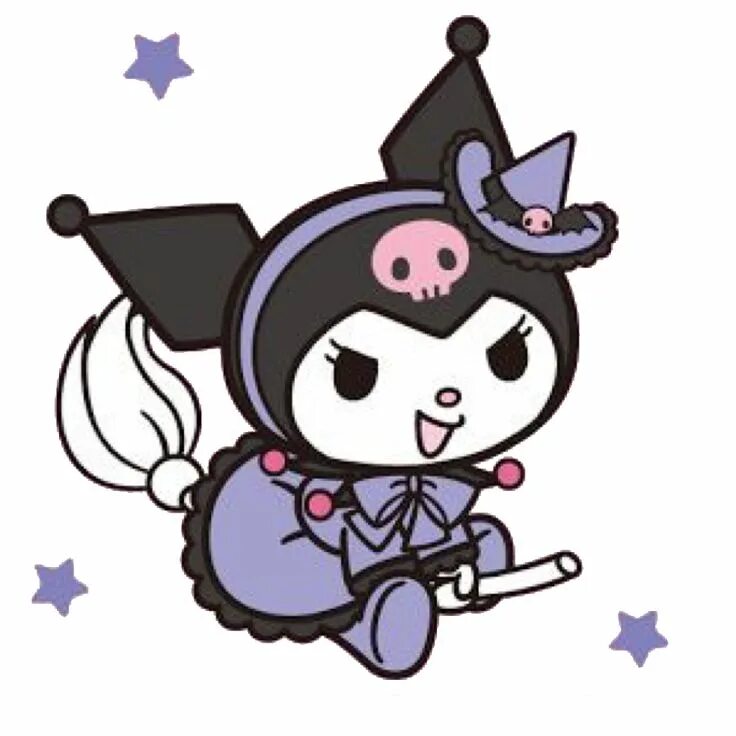 Прическа куроми для девочек My Melody Hello Kitty Sanrio Kuromi Character Png - Art, Artwork 80D Hello kitty