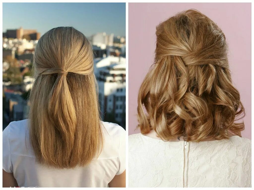 Прическа легкая на средние волосы женские 7 Super Cute Everyday Hairstyles for Medium Length Peinados media melena, Peinad