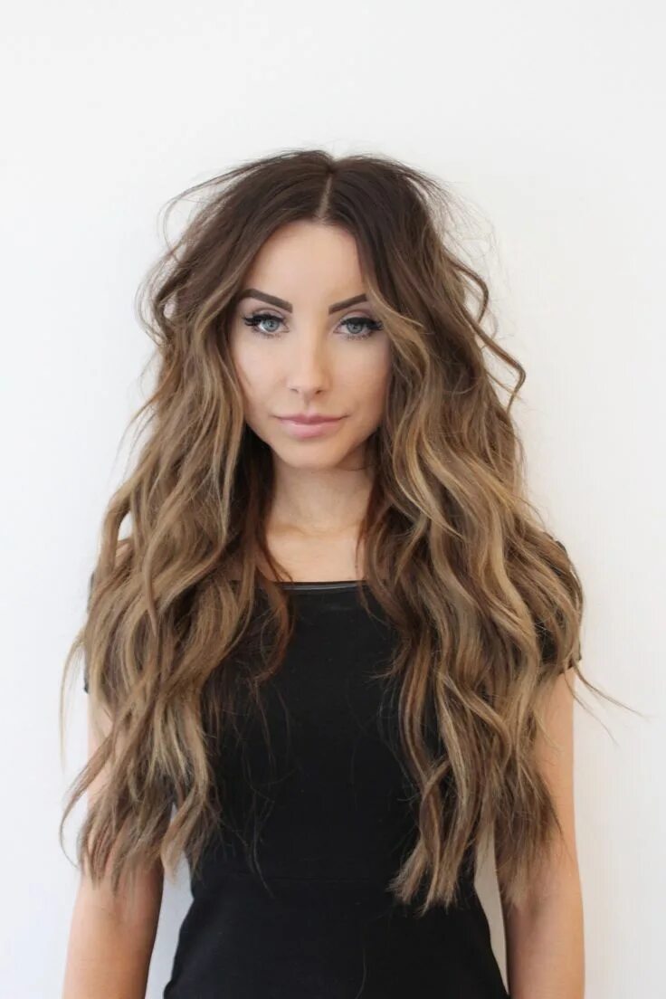 Прическа легкая волна на длинные волосы 35 Gorgeous Styles to Get Beach Waves in Your Hair Long hair styles, Long hair w