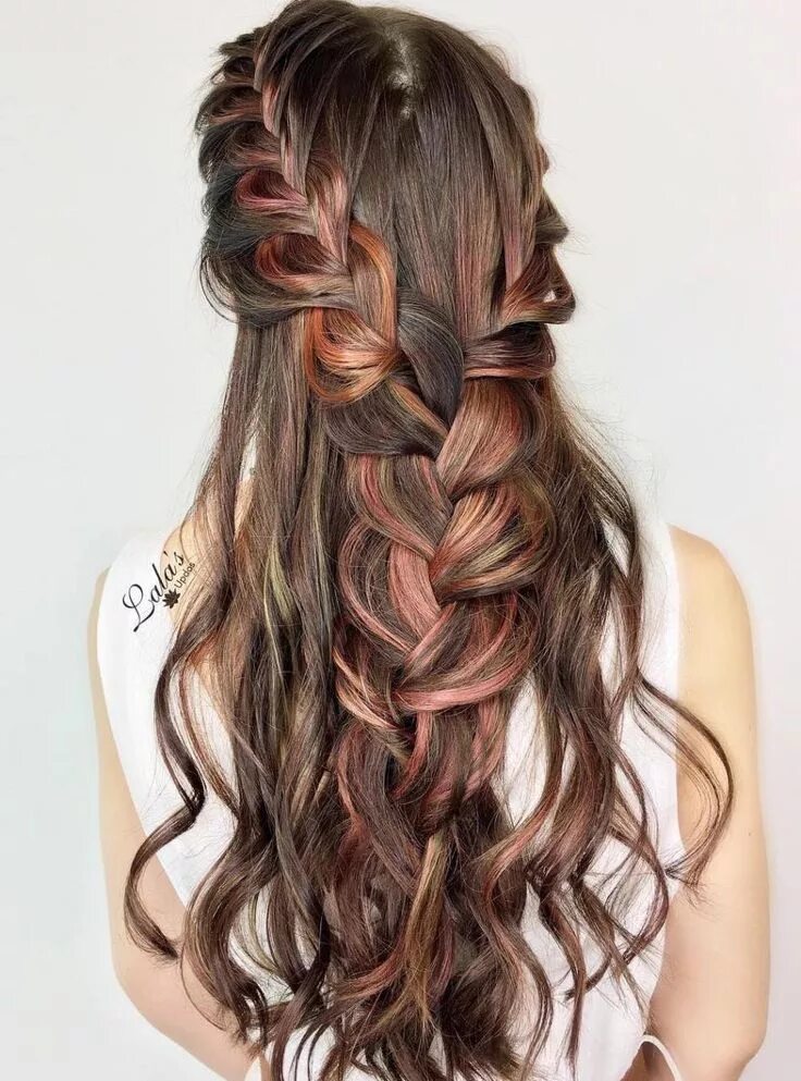 Прическа легкие пряди 30 Gorgeous Braided Hairstyles For Long Hair Braids for long hair, Long hair sty