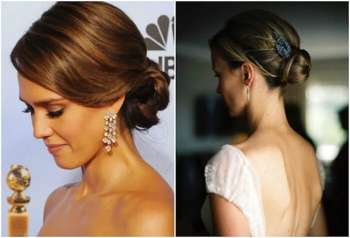 Прическа легкому платью classic low bun - wedding updo Wedding hairstyles updo, Wedding hairstyles bride