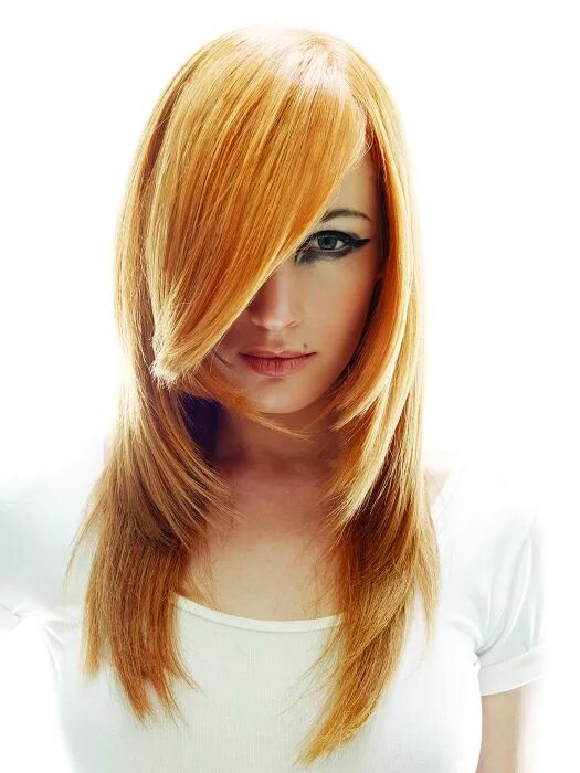 Прическа лесенка с длинной челкой Tigi long blonde Hairstyles Long layered hair, Long straight blonde hairstyles, 