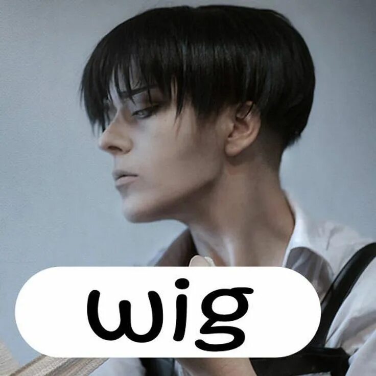 Прическа леви как сделать snk levi cosplay - Szukaj w Google Wigs, Levi haircut, Red scene hair