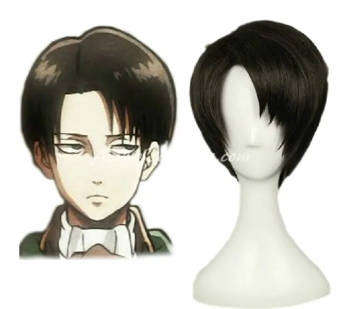 Прическа леви как сделать Attack on Titan LeviRivaille Cosplay Wig,Shingeki no Kyojin Cosplay Wig,blue wig