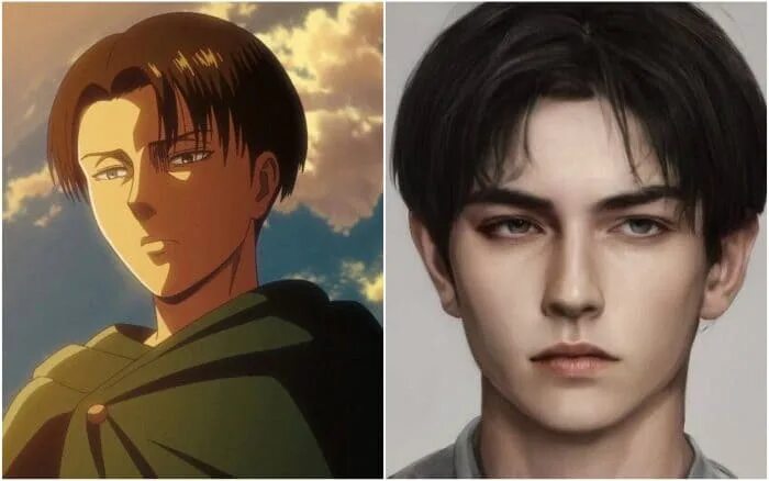 Прическа леви как сделать Levi Ackerman Haircut - AniYuki - Anime Portal