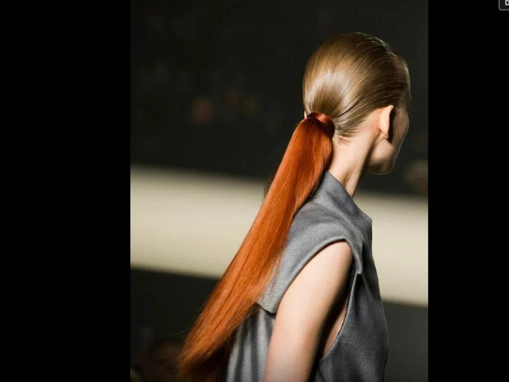 Прическа лисий хвост на короткие волосы Two tone ponytail Haartrends, Winter haren, Mode kapsels