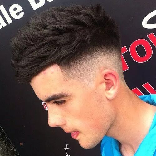 Прическа м High Contrast Fade hair hair ideas hairstyles hair pictures men hairstyles men's