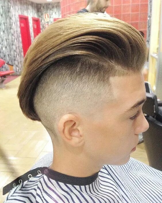 Прическа мальчикам короткие бока Men's Hair, Haircuts, Fade Haircuts, short, medium, long, buzzed, side part, lon