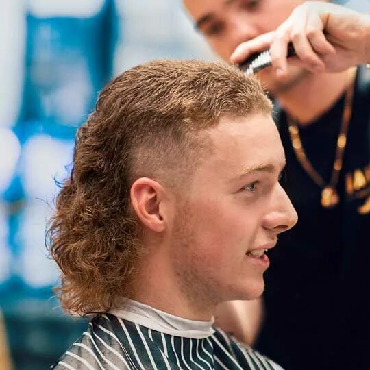 Прическа малет Aussie Mullet Haircut Sale bellady.by