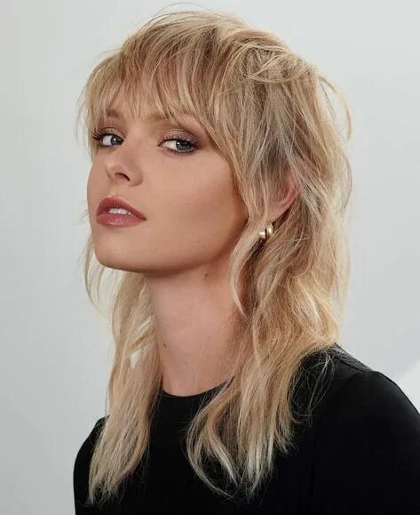 Прическа малет Trendy Shag Mullet Hairstyles for a Bold and Edgy Look