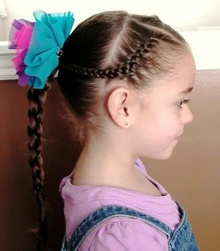 Прическа малет для девочек 10 лет Pin on Hairstyles and color/Kids Hair