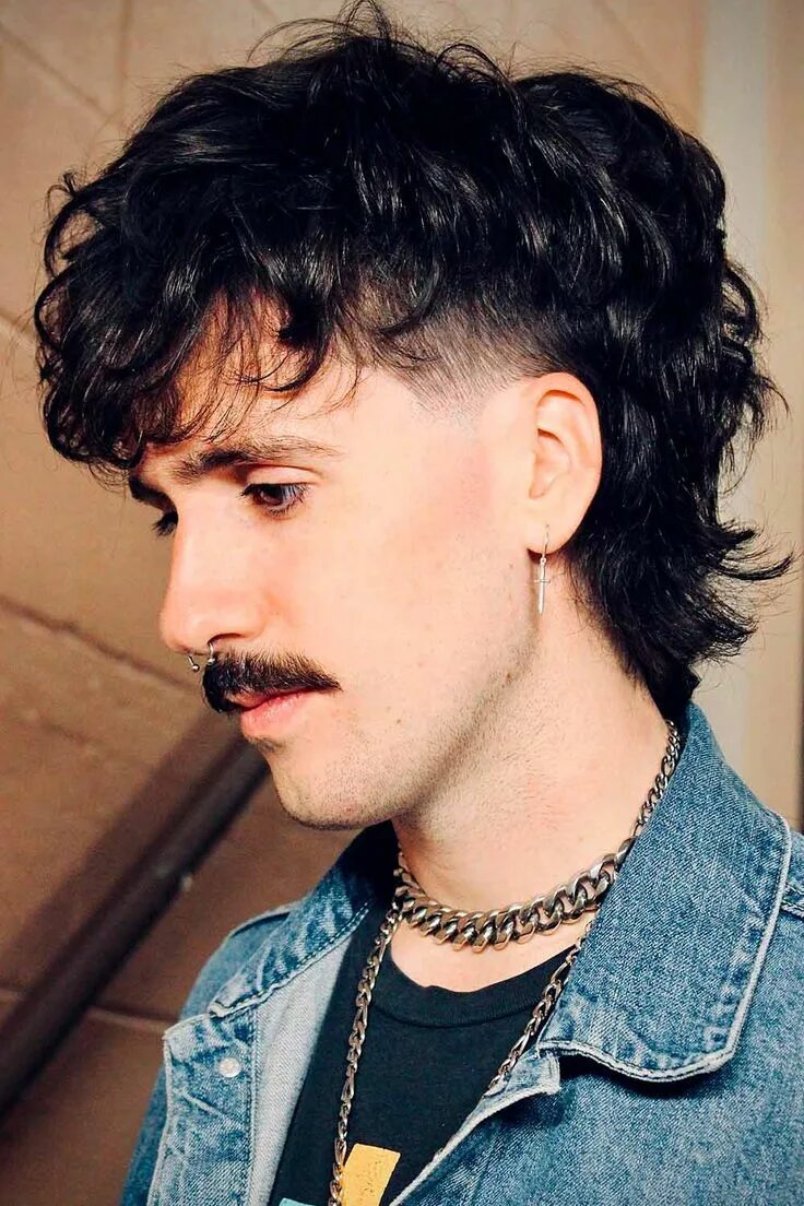 Прическа маллет 2024 45 Mullet Haircut Ideas For Swanky Guys Mullet haircut, Punk hair, Mens haircuts