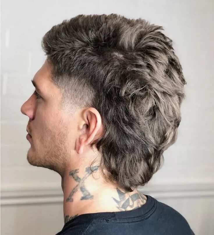 Прическа маллет 31+ Popular Men's Hairstyles: 2024 Trends Fade haircut, Mullet haircut, Modern m