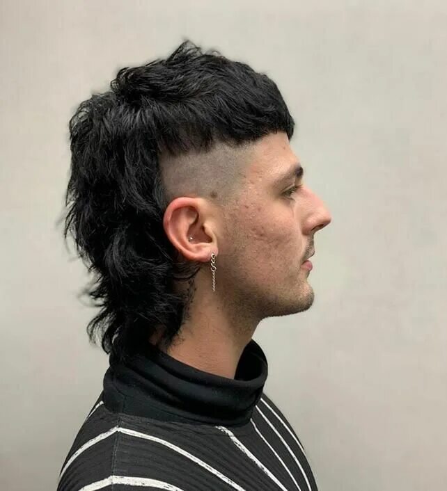 Прическа маллет мужская Mushroom cut with a mullet Mullet haircut, Mens haircuts short hair, Stylish sho