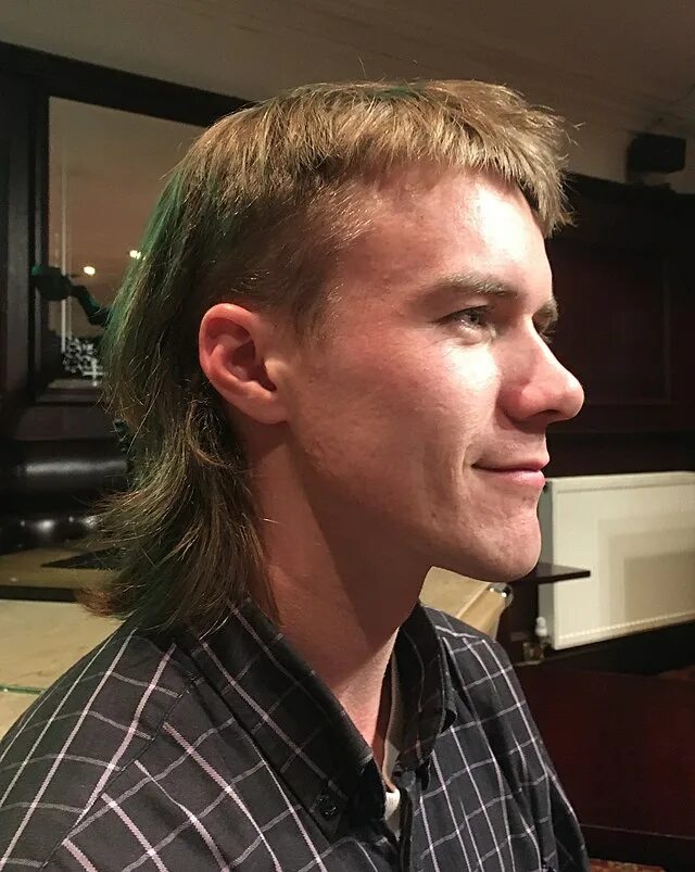 Прическа маллет мужская фото File:Modern Mullet.jpg - Wikipedia