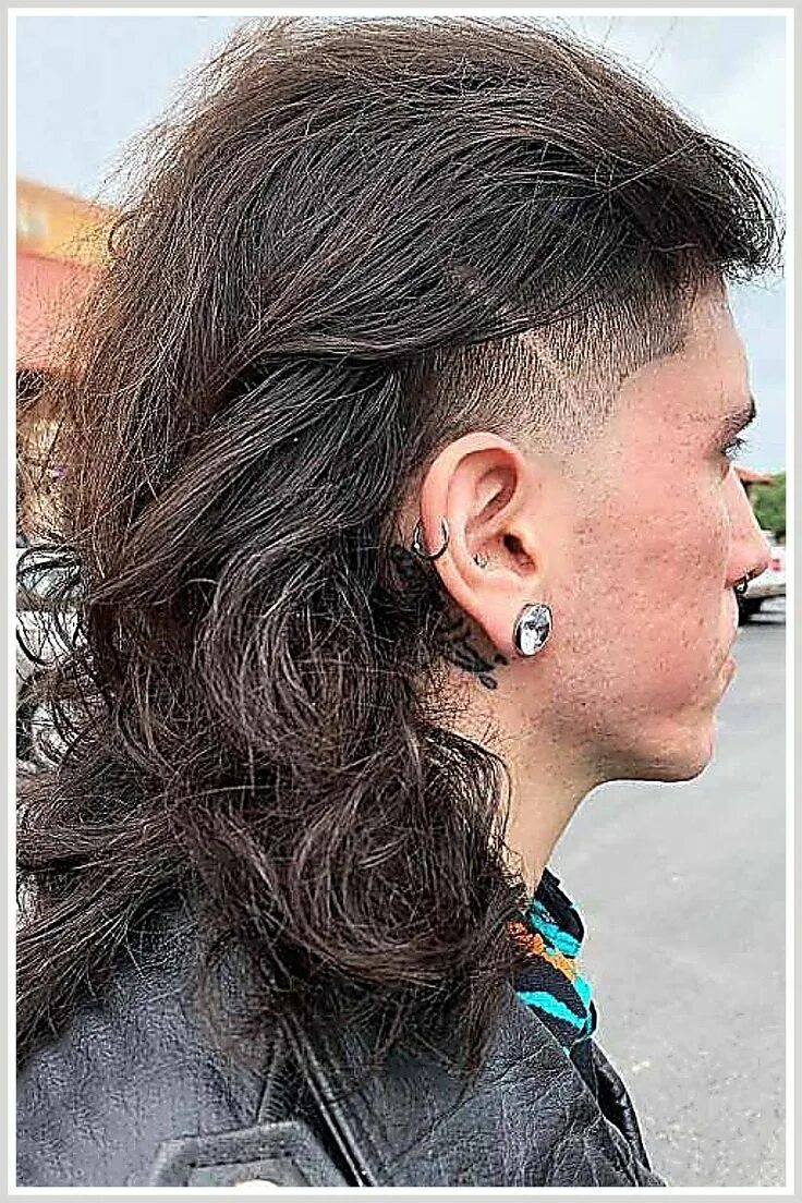 Прическа маллет на длинные волосы Amazon.com / Mullet Hairstyle / Mullet Wig in 2022 Mullet wig, Human wigs, Mulle