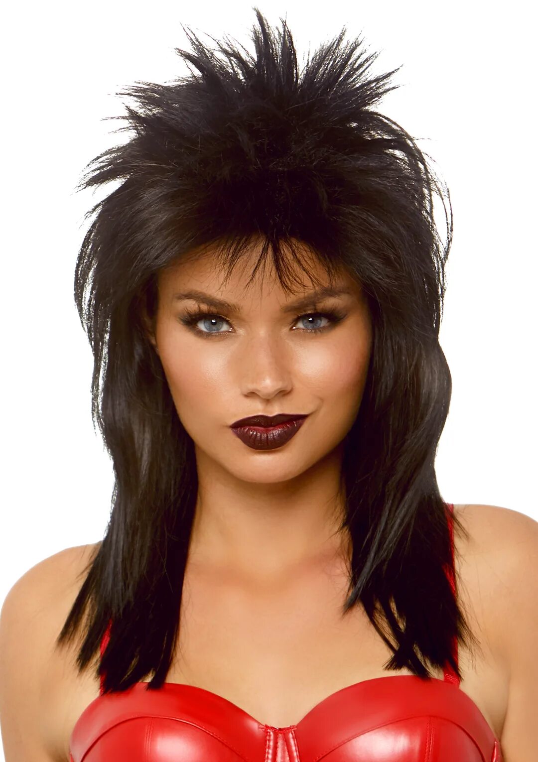 Прическа маллет женская на длинные волосы 21" Unisex Rockstar Wig