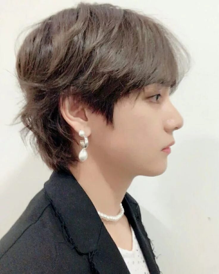 Прическа маллет женская современная корейская Pin by PaaRKJM on BTS 7 Kim taehyung, Kim, Mullet hairstyle