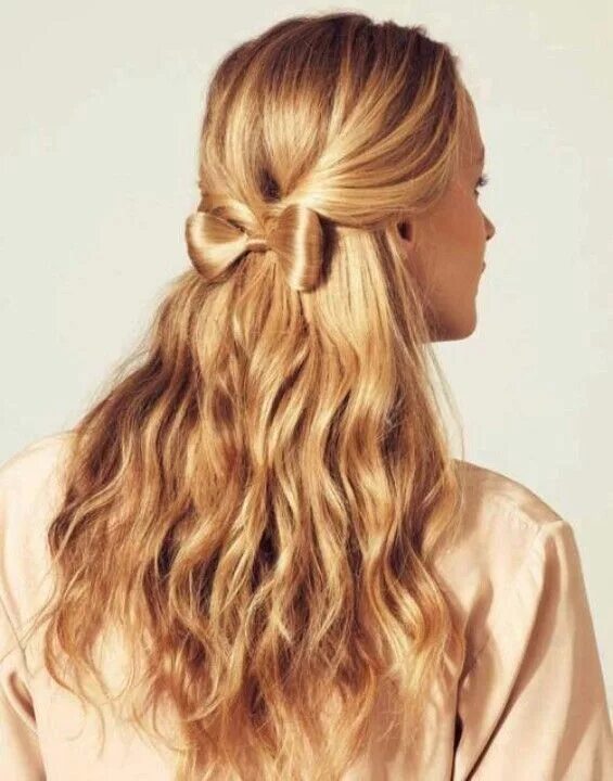 Прическа мальвинка фото Pinterest Pretty hairstyles, Long hair styles, Valentine's day hairstyles