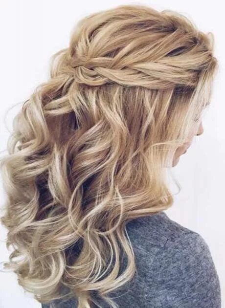 Прическа мальвинка на средние волосы для женщин Full Curly Long Hairstyle For Ladies 2019 Hairstyles 2018 Elegant wedding hair, 