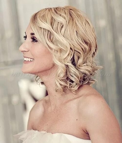 Прическа маме на каре shoulder length wedding hairstyles - medium length hairstyle for brides Medium h