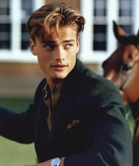 Прическа мане Classic Old Money Hairstyles for Men