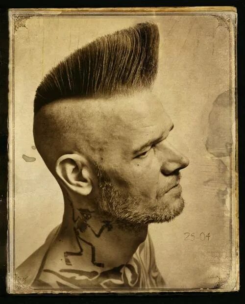 Прическа мане The Queen is not Amused...but I am. on Tumblr: Psychobilly quiffs from "Schorem 