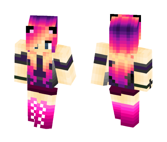 Прическа майнкрафт для девочек Download Kawaii Girl :3 Minecraft Skin for Free. SuperMinecraftSkins