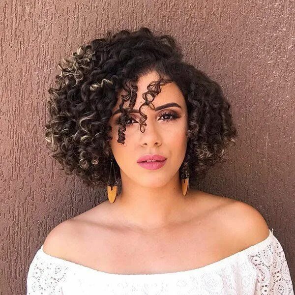 Прическа мелкие кудри на средние Best Short Curly Hair Ideas in 2019 - The Undercut Short curly hair, Short hair 