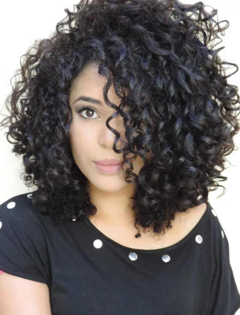 Прическа мелкие кудри на средние волосы dscn7796 Curly girl hairstyles, Curly hair styles, Long curly bob