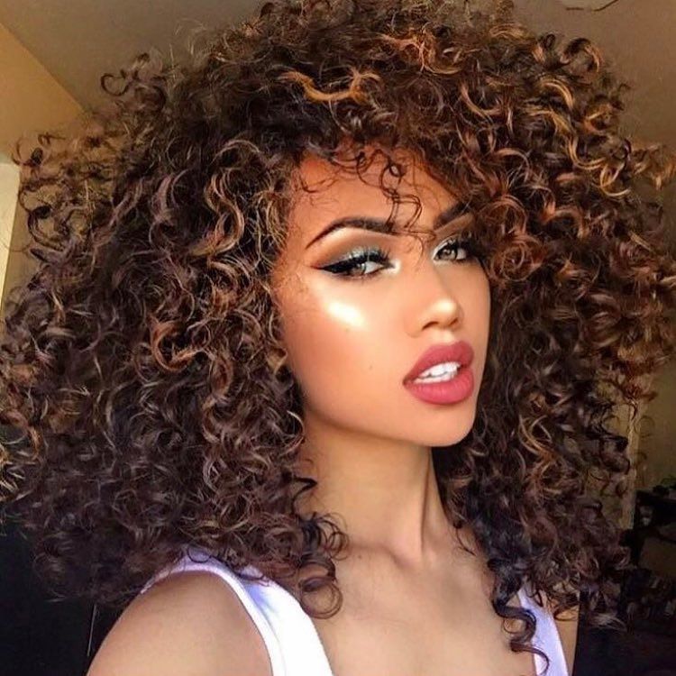 Прическа мелкие кудри на средние волосы Wow those curls #hairinspo #curlyhair #naturalhair #haircrush #volume #hairdress