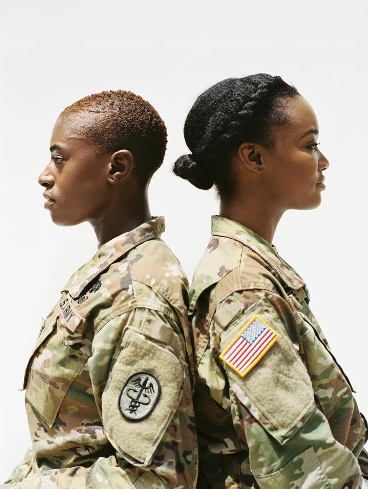 Прическа милитари женская These Inspiring Black Servicewomen Are Embracing Natural Twists, Dreadlocks, and