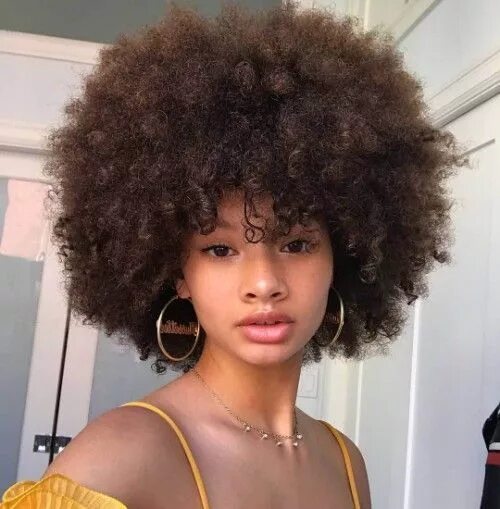 Прическа много волос 51 Breathtaking Big Afro Hairstyles with How To Pros and Cons Big Afro hairstyl 