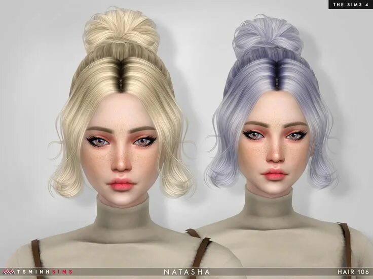 Прическа мод DECEMBER 2019 Sims hair, Womens hairstyles, Sims 4