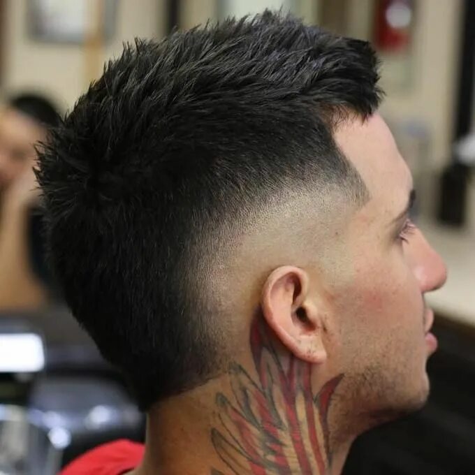 Прическа mohawk fade мужская 30 Spiky Hairstyles for Men in Modern Interpretation Corte cabelo curto masculin