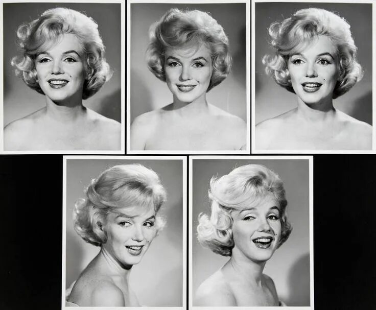 Прическа монро как сделать Marilyn Monroe hairstyle continuity images for Let's Make Love (20th Century Fox