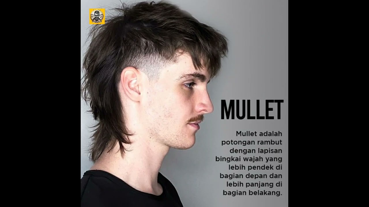 Прическа mullet мужская Model KOREA juga ada, Gaya rambut yang masih trend di tahun 2021 ke 2022. - YouT