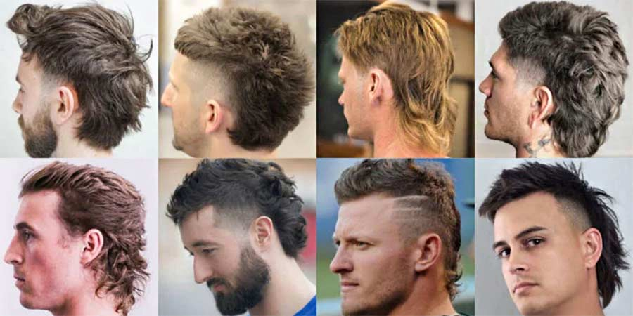 Прическа mullet мужская Pin em Cabelos