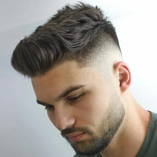 Прическа мужская 1 The Best Men's Haircuts For Your Face Shape in 2024 Faded beard styles, Beard st