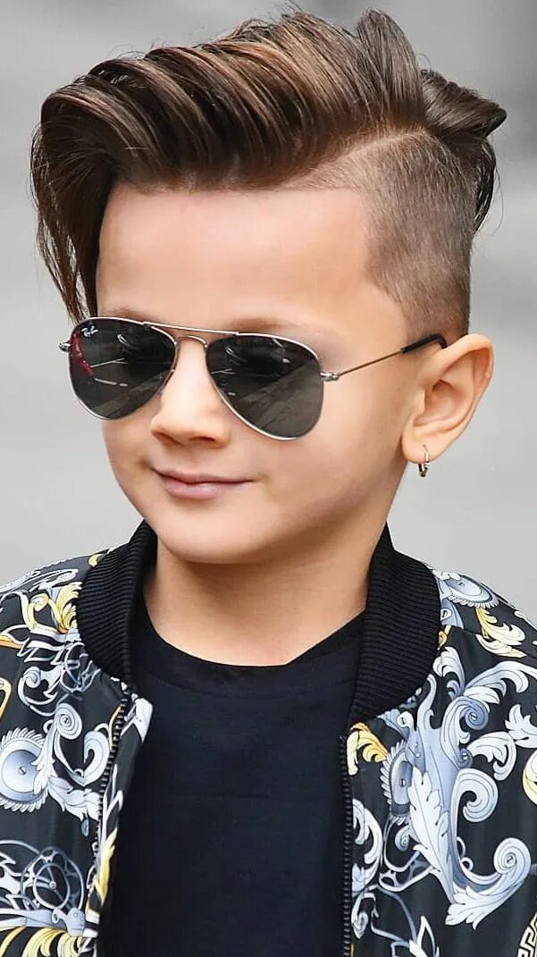 Прическа мужская 8 лет 23 Most Trending And Funky Kids Haircut for Boys Boys haircut styles, Boys hairc