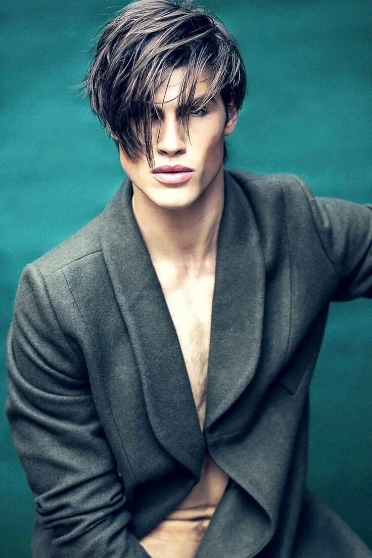 Прическа мужская для худых Justin Lacko (by Mikey Whyte Fashionisto) Men's long hairstyles