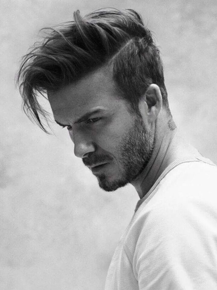 Прическа мужской длинный волос стрижка Mens hair style 2015 David Beckam David beckham hairstyle, Beckham hair, David b