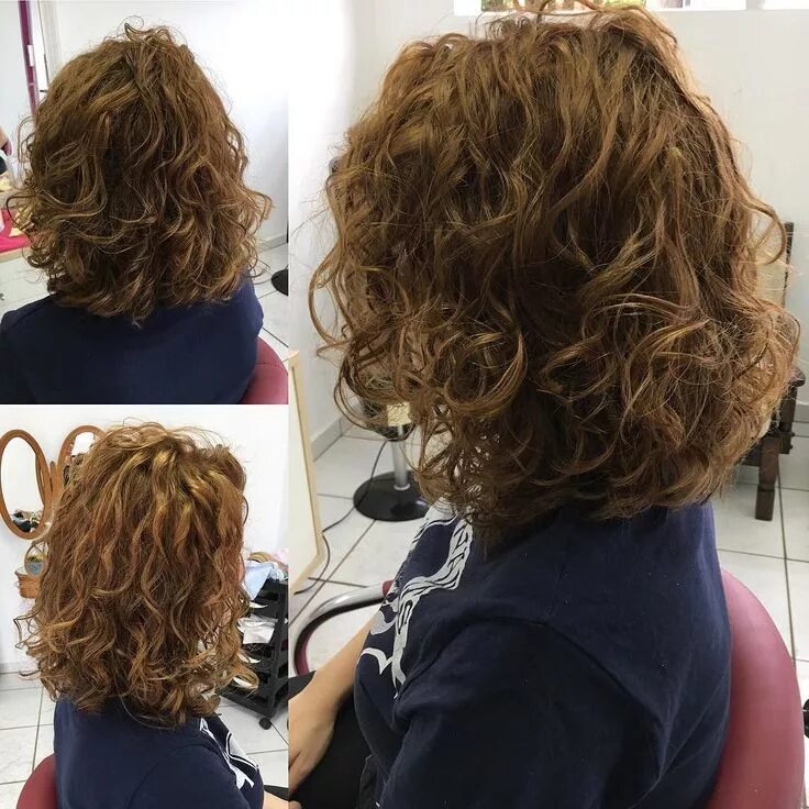 Прическа на биозавивку на средние Corte despojado! #devacut #devacurl #devacurlpro #cachosbr #cacheadasdoinstagram