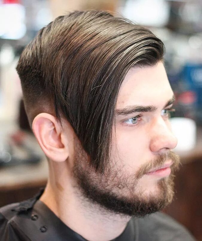 Прическа на бок мужская 20+ Angular Fringe Haircuts: Booming Trend of 2023 Long hair styles men, Mens ha