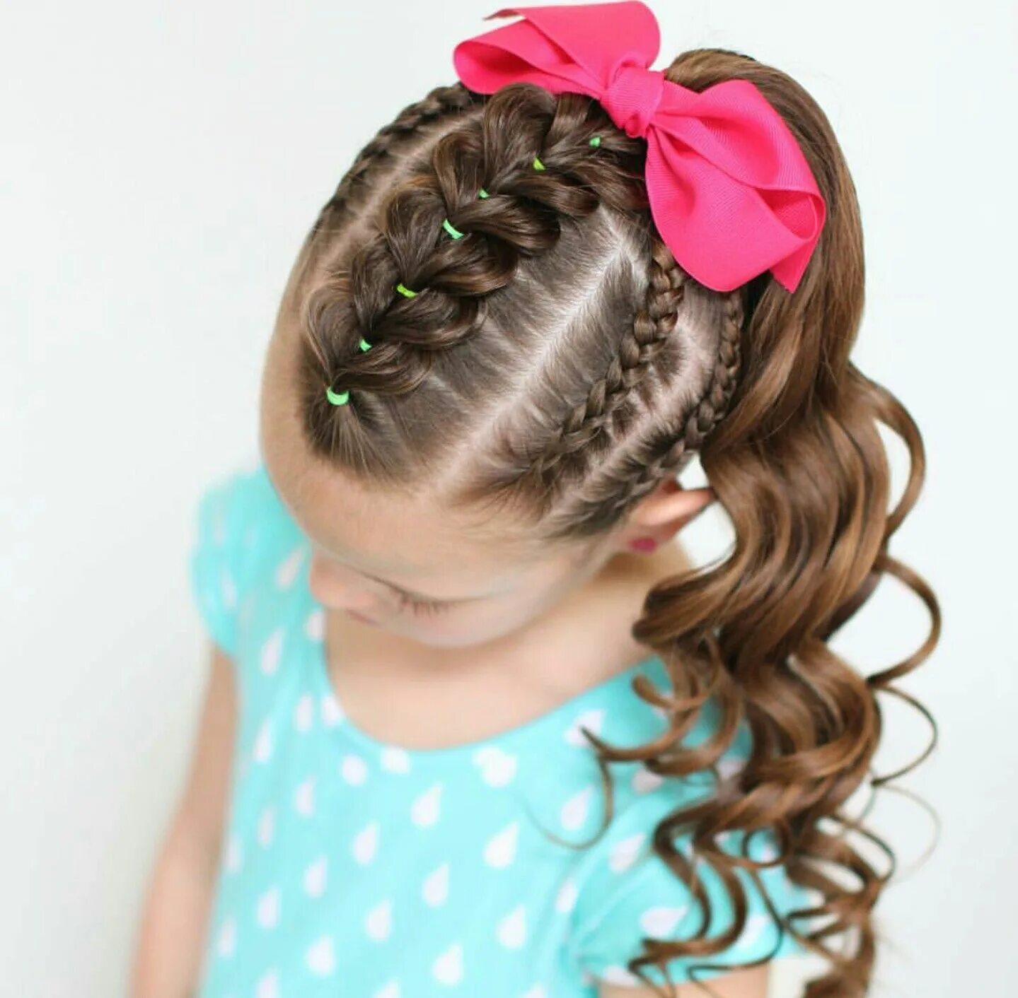 Прическа на день рождения девочке 6 лет Pin on peinados Baby hairstyles, Kids hairstyles, Girl hairstyles