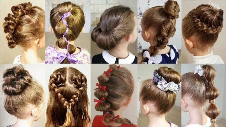 Прическа на день учителя для девочки Pin on Hairstyle Cute simple hairstyles, Easy hairstyles, Pretty hairstyles