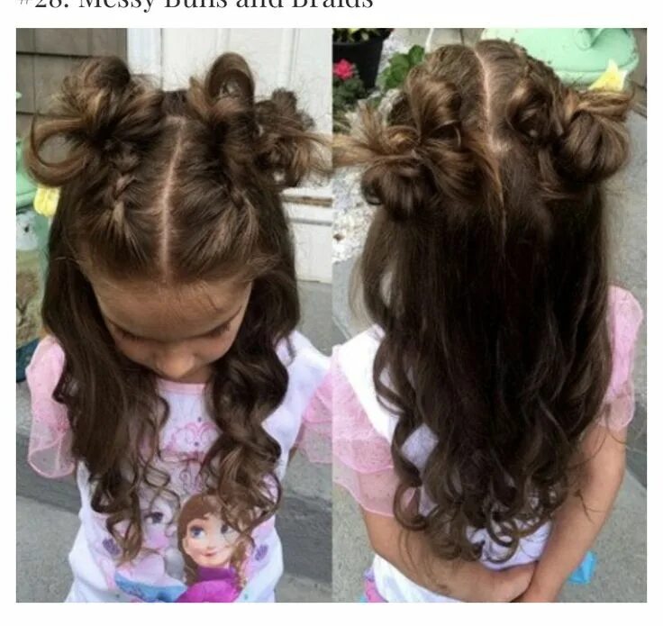 Прическа на детский волос девочке Pin by Nancy Pittaluga on Parker’s Hair Girly hairstyles, Curly girl hairstyles,