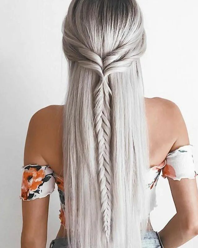 Прическа на длинные худые волосы 9 Creative Straight Hairstyles for Fall Long hair styles, Braids for long hair, 