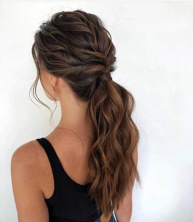 Прическа на длинные тонкие Amazing #hair ❣ Do you agree? #hairstyles #haircolor #haircut #hairextensions #h