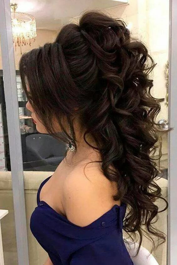 Прическа на длинные волосы 2024 Pin by Елена on Hair Formal hairstyles for long hair, Quince hairstyles, Long ha